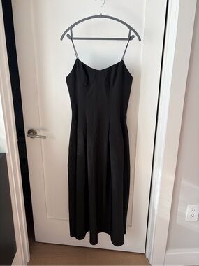 Pleated Cami Long Dress